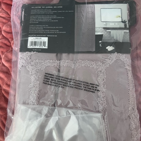 BCBGmaxmaria shower curtain - Brand new - lavender - Picture 2 of 2